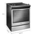 6.4 Cu. Ft. Slide-In Electric Range with True Convection view 8