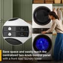 Smart ENERGY STAR® Front Load Laundry Tower with UV Clean Technology & FreshFlowTM Vent System 4.5 cu. ft. Washer & 7.4 cu. ft. Electric Dryer view 12