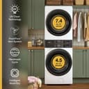 Smart ENERGY STAR® Front Load Laundry Tower with UV Clean Technology & FreshFlowTM Vent System 4.5 cu. ft. Washer & 7.4 cu. ft. Electric Dryer view 6