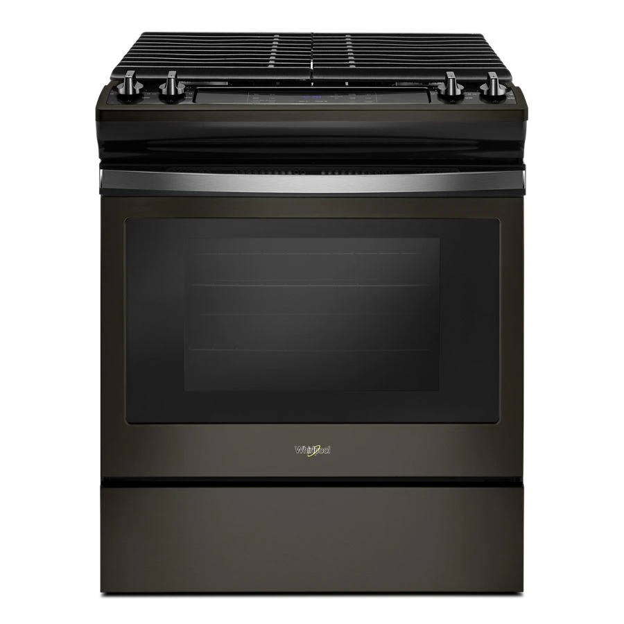 5.0 Cu. Ft. Front Control Gas Range With Cast-iron Grates