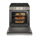 5.8 cu. ft. Smart Slide-in Gas Range with EZ-2-Lift™ Hinged Cast-Iron Grates view 1