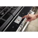 5.8 cu. ft. Smart Slide-in Gas Range with EZ-2-Lift™ Hinged Cast-Iron Grates view 2