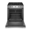 5.8 cu. ft. Smart Slide-in Gas Range with EZ-2-Lift™ Hinged Cast-Iron Grates view 11