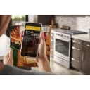 5.8 cu. ft. Smart Slide-in Gas Range with EZ-2-Lift™ Hinged Cast-Iron Grates view 3