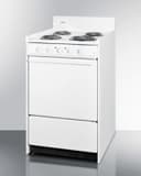 20" Wide Electric Coil Top Range view 2