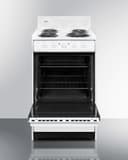 20" Wide Electric Coil Top Range view 3