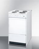 20" Wide Electric Coil Top Range view 5