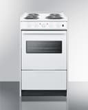20" Wide Electric Coil Top Range view 6