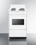 20" Wide Electric Coil Top Range view 1