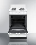 20" Wide Electric Coil Top Range view 3