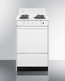 20" Wide Electric Coil Top Range view 4