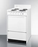 20" Wide Electric Coil Top Range view 2