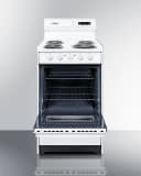 20" Wide Electric Coil Top Range view 4