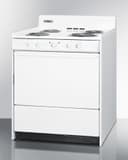 30" Wide Electric Coil Top Range view 8
