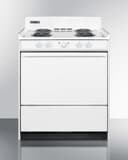 30" Wide Electric Coil Top Range view 1