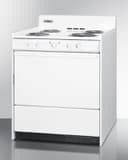 30" Wide Electric Coil Top Range view 2