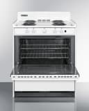 30" Wide Electric Coil Top Range view 5