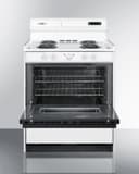 30" Wide Electric Coil Top Range view 5