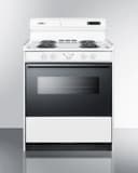 30" Wide Electric Coil Top Range view 1