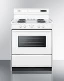 30" Wide Electric Coil Top Range view 1