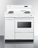 36" Wide Electric Coil Top Range view 6