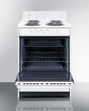 24" Wide Electric Coil Top Range view 6