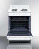 24" Wide Electric Coil Top Range view 2