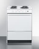 24" Wide Electric Coil Top Range view 6
