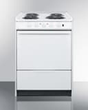 24" Wide Electric Coil Top Range view 1