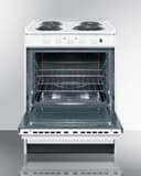 24" Wide Electric Coil Top Range view 3