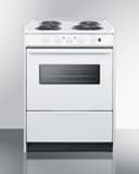24" Wide Electric Coil Top Range view 1