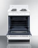 24" Wide Electric Coil Top Range view 4