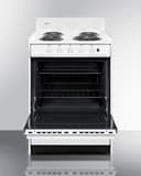 24" Wide Electric Coil Top Range view 7