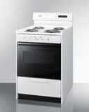 24" Wide Electric Coil Top Range view 2