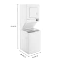 1.6 cu.ft Electric Stacked Laundry Center 6 Wash cycles and AutoDry™ view 6