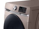 4.5 cu. ft. Large Capacity Smart Front Load Washer with Super Speed Wash - Champagne view 10
