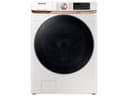 5.0 cu. ft. Extra Large Capacity Smart Front Load Washer with Super Speed Wash and Steam in Ivory view 1