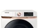 5.0 cu. ft. Extra Large Capacity Smart Front Load Washer with Super Speed Wash and Steam in Ivory view 6