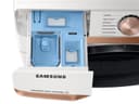 5.0 cu. ft. Extra Large Capacity Smart Front Load Washer with Super Speed Wash and Steam in Ivory view 10