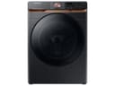 5.0 cu. ft. Extra Large Capacity Smart Front Load Washer with Super Speed Wash and Steam in Brushed Black view 1