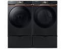5.0 cu. ft. Extra Large Capacity Smart Front Load Washer with Super Speed Wash and Steam in Brushed Black view 8