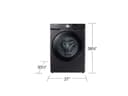 5.1 CF Smart Front Load Washer with Vibration Technology Plus view 7