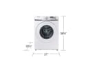 5.1 CF Smart Front Load Washer with Vibration Technology Plus view 1
