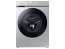Bespoke 5.3 cu. ft. Ultra Capacity Front Load Washer with Super Speed Wash and AI Smart Dial in Silver Steel view 1