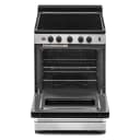 24-inch Freestanding Electric Range with Upswept SpillGuard™ Cooktop view 4