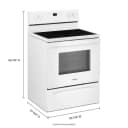 5.3 cu. ft. Electric Range with Frozen Bake™ Technology view 10