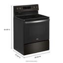 5.3 cu. ft.electric range with Frozen Bake technology view 12