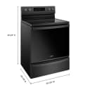 6.4 cu. ft. Freestanding Electric Range with Frozen Bake™ Technology view 9