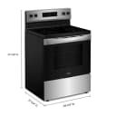 30-inch Electric Range with No Preheat Mode and Steam Clean view 14