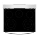 30-inch Electric Range with Air Cooking Technology and Steam Clean view 3
